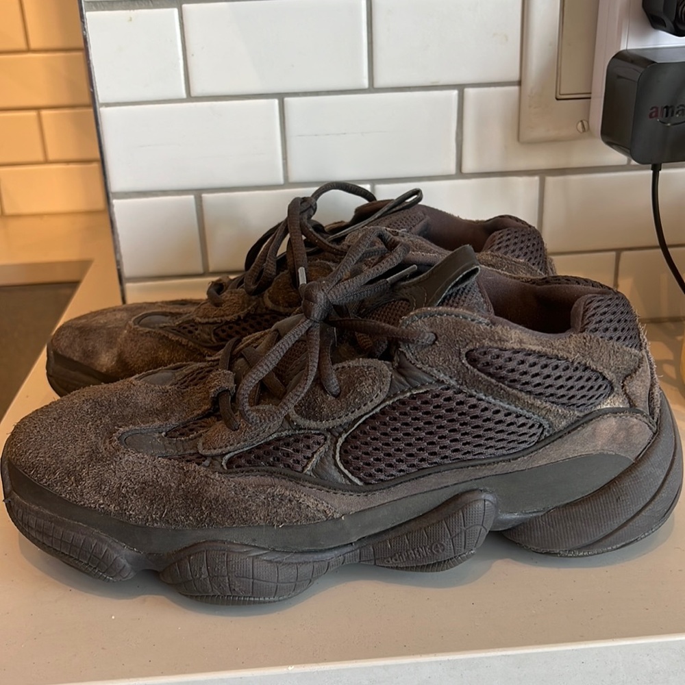 Yeezy utility 500 black sneakers
